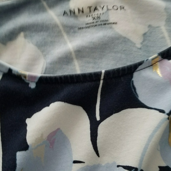 Ann Taylor Long Sleeve Blouse - Picture 2 of 4